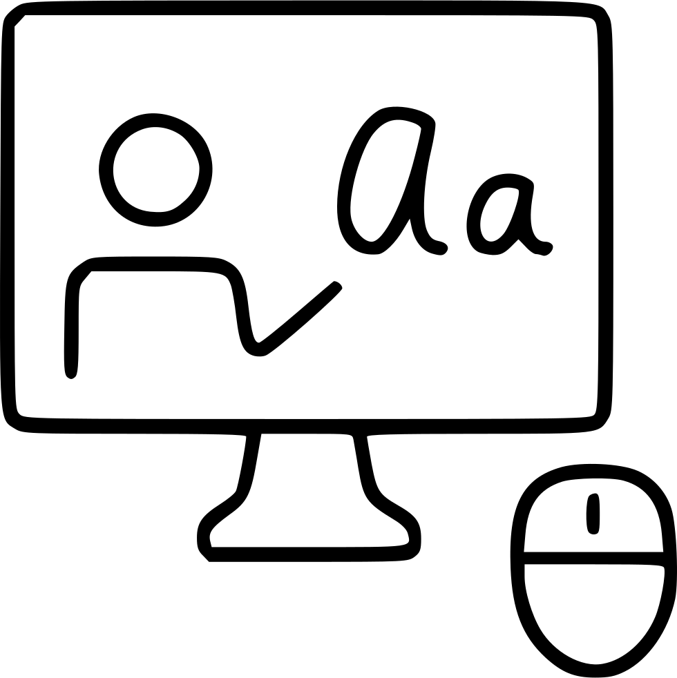 980x982 Online Education Distance E Learning Monitor Mac Tutorial Png