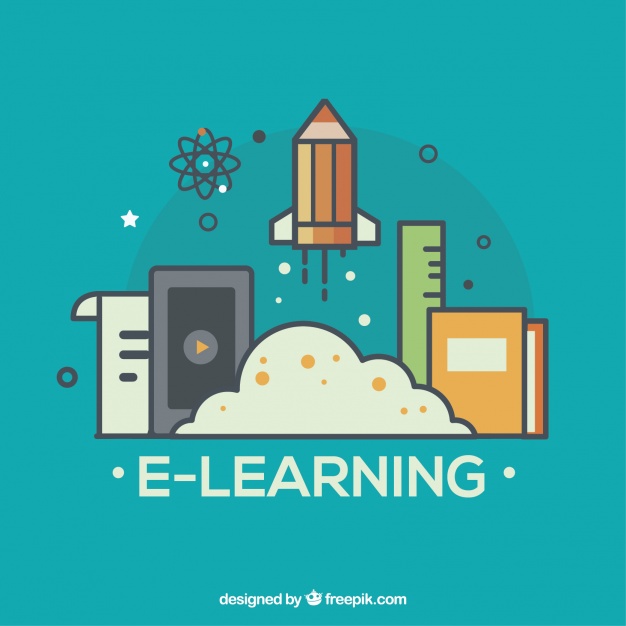 626x626 Creative Online Learning Icons Vector Free Download