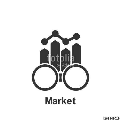 500x500 Online Marketing, Market Icon Element Of Online Marketing Icon