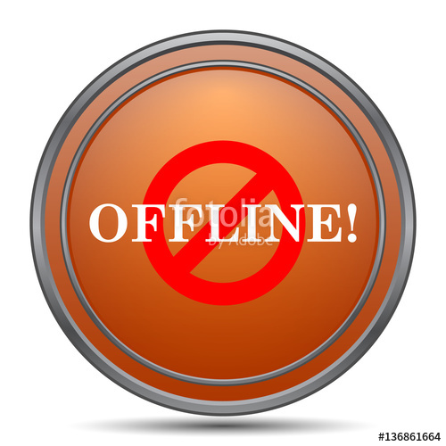 500x500 Offline Icon Stock Photo And Royalty Free Images