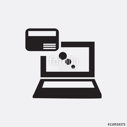 500x500 Online Payment Icon Illustration Stock Image And Royalty Free