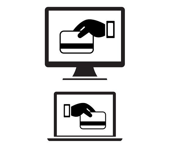 580x540 Online Payment Icons Concept Design Vector Online, Business