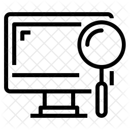 256x256 Online Search Icon Of Line Style