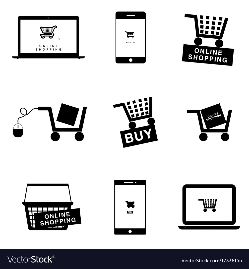 1000x1080 Online Shopping Icon