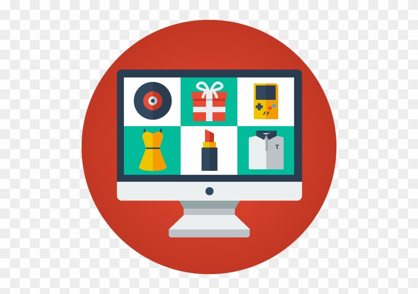 840x592 Online Shopping Icon