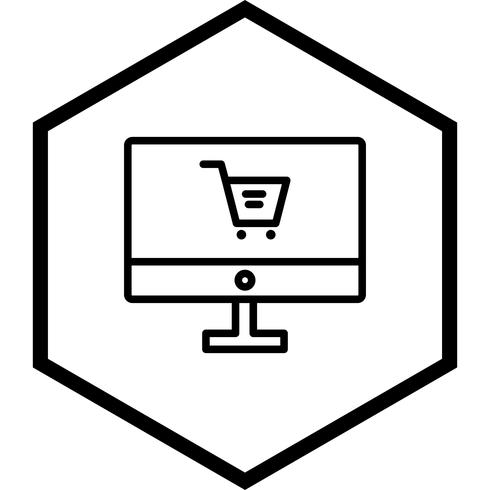 490x490 Online Shopping Icon Design