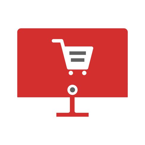 490x490 Online Shopping Icon Design Vector