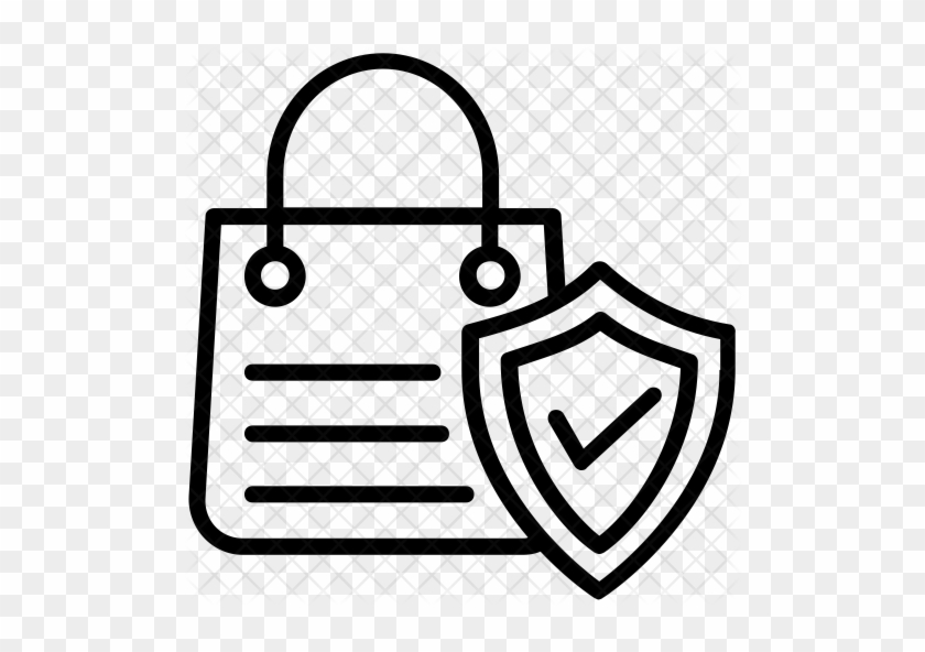 840x592 Secure Online Shopping Icon