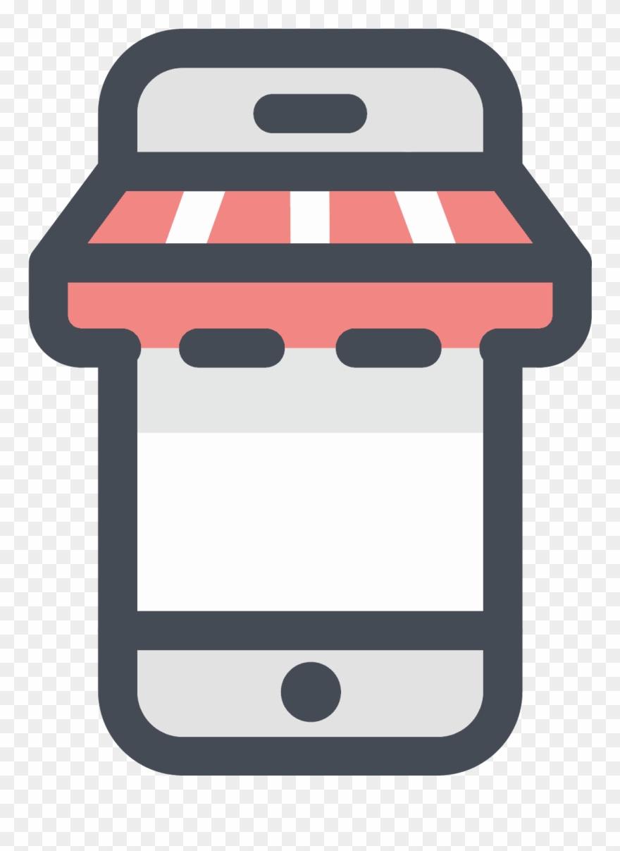 880x1207 Mobile Shopping Icon