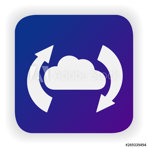Cloud Storage Server Icon Technology Online Flat Vector 500x500 Cloud Storage Server Icon Technology Online Flat Vector