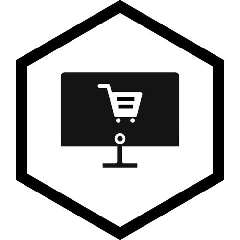 490x490 Online Shopping Icon Design