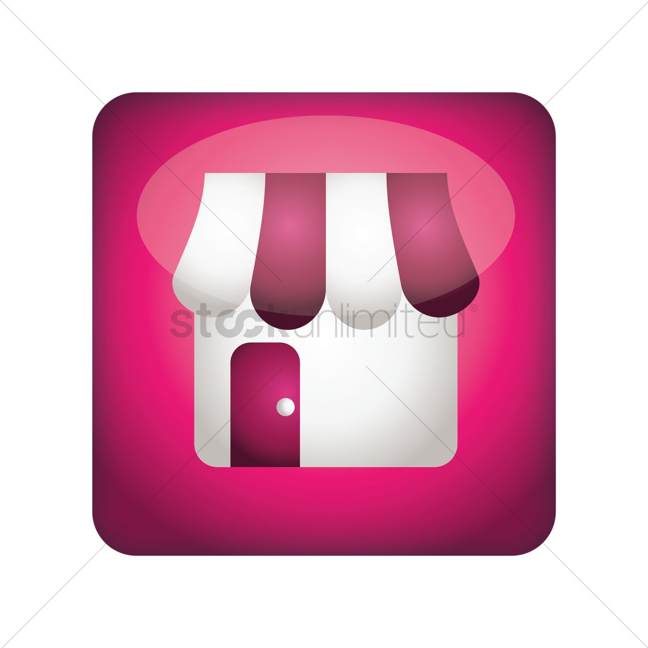1300x1300 Online Store Icon Vector Image
