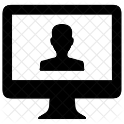 256x256 Business Online Support Icon Of Glyph Style