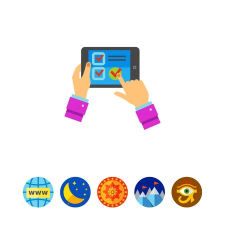 450x450 Online Test Icon Royalty Free Vector Graphics