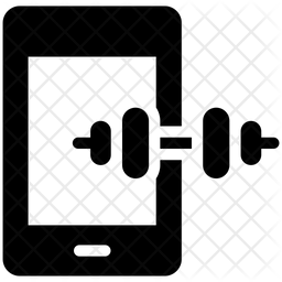 256x256 Online Training Icon Of Glyph Style