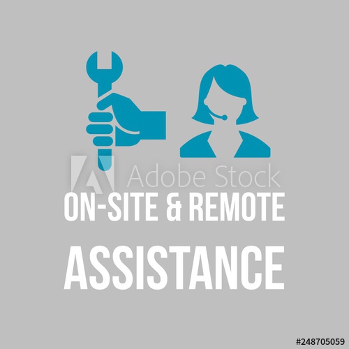 500x500 Onsite And Remote Assistance Icon