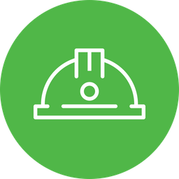 256x256 Helmet, Protection, Safety, Onsite, Construction, Civil, Tool Icon