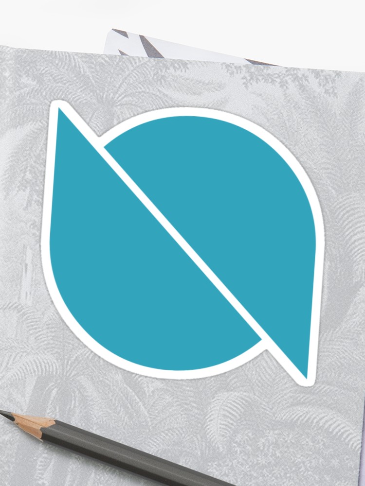 Ontology Ont Crypto Currency Icon Sticker 750x1000 Ontology Ont Crypto Currency Icon Sticker