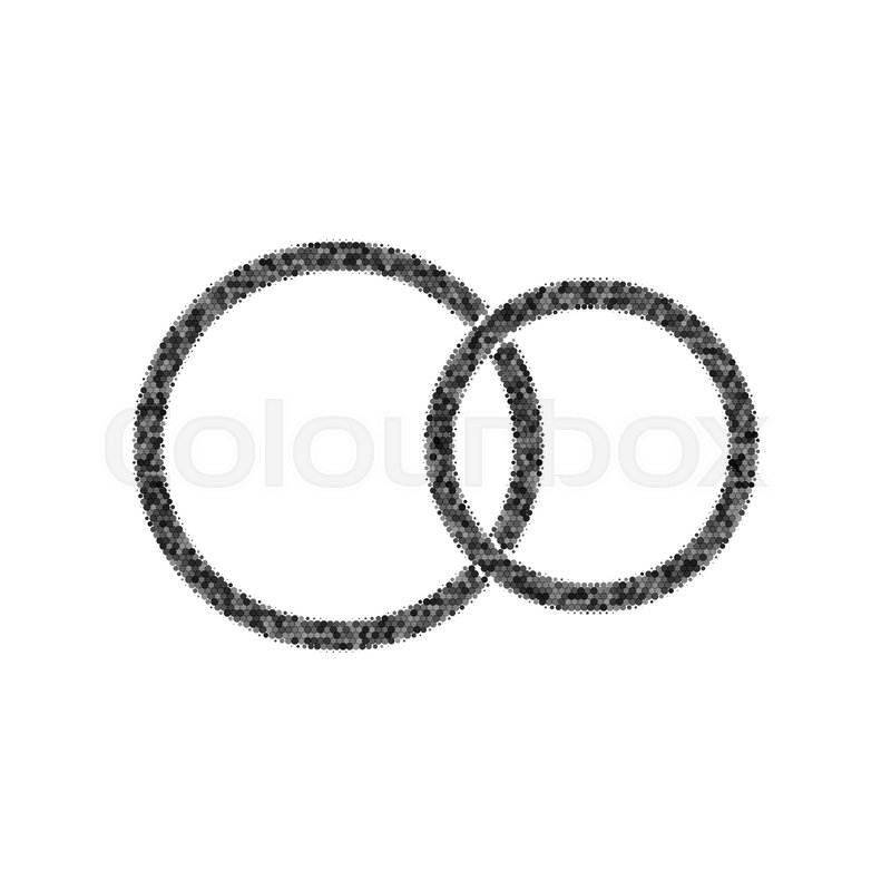 Wedding Rings Sign Vector Black Icon Stock Vector Colourbox 800x800 Wedding Rings Sign Vector Black Icon Stock Vector Colourbox
