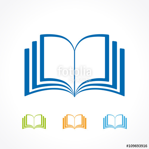 500x500 Open Book Icon Color Book Icon Vector Isolated On White