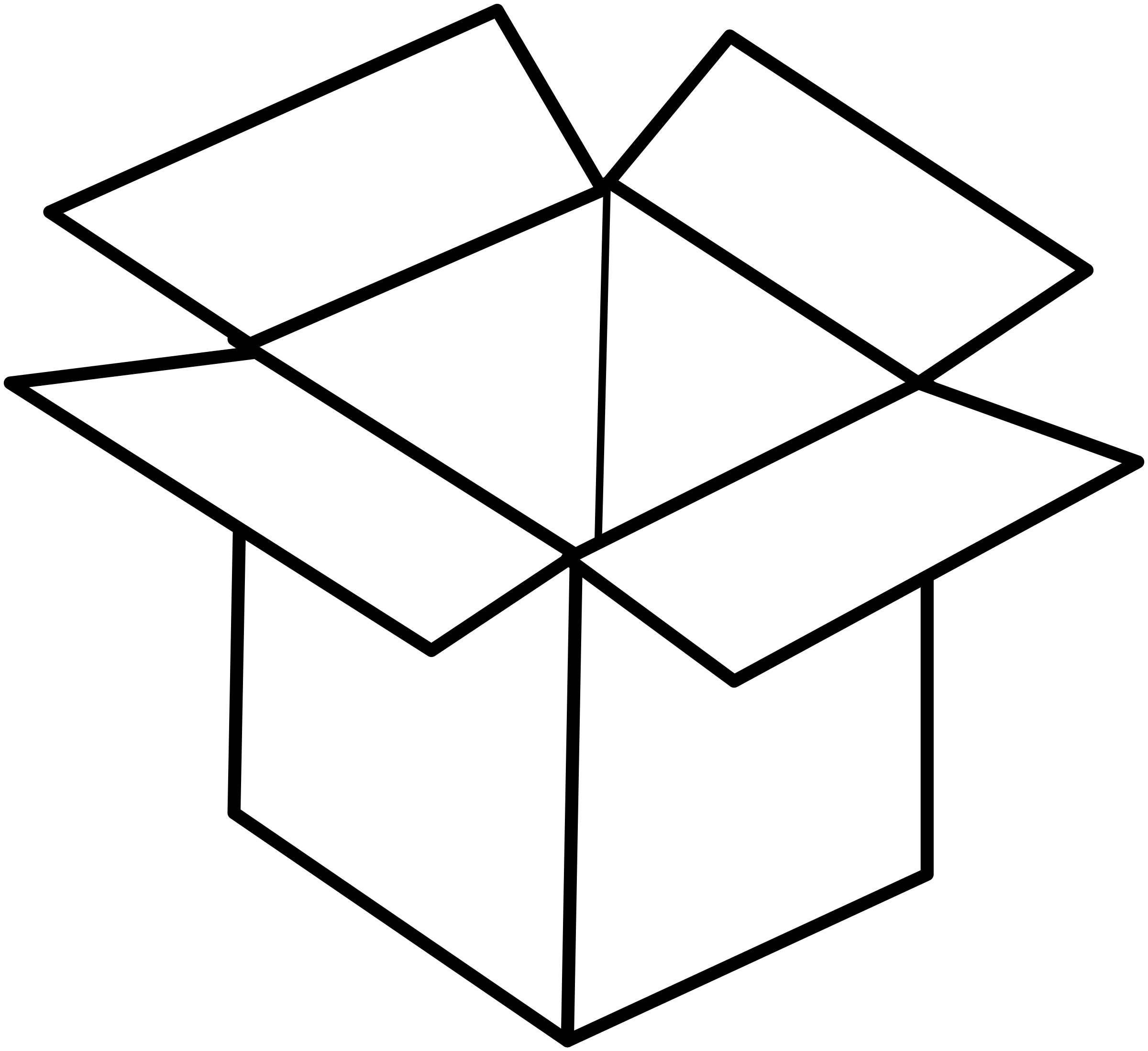 2400x2198 Open Box Boite Ouverte Icons Png