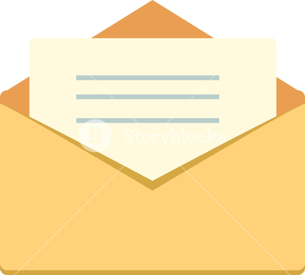Funky Email Open Icon Royalty Free Stock Image 1000x903 Funky Email Open Icon Royalty Free Stock Image