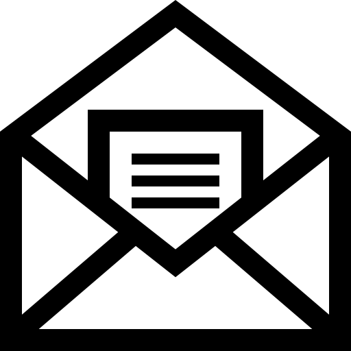 Mail Open Symbol Of An Envelope With A Letter Inside Icons Free 512x512 Mail Open Symbol Of An Envelope With A Letter Inside Icons Free