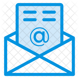 Open Email Icon Of Colored Outline Style 256x256 Open Email Icon Of Colored Outline Style
