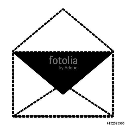 500x500 Open Envelope Icon Stock Image And Royalty Free Vector