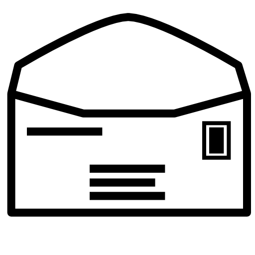 512x512 Open Envelope Icon Free Icons Download