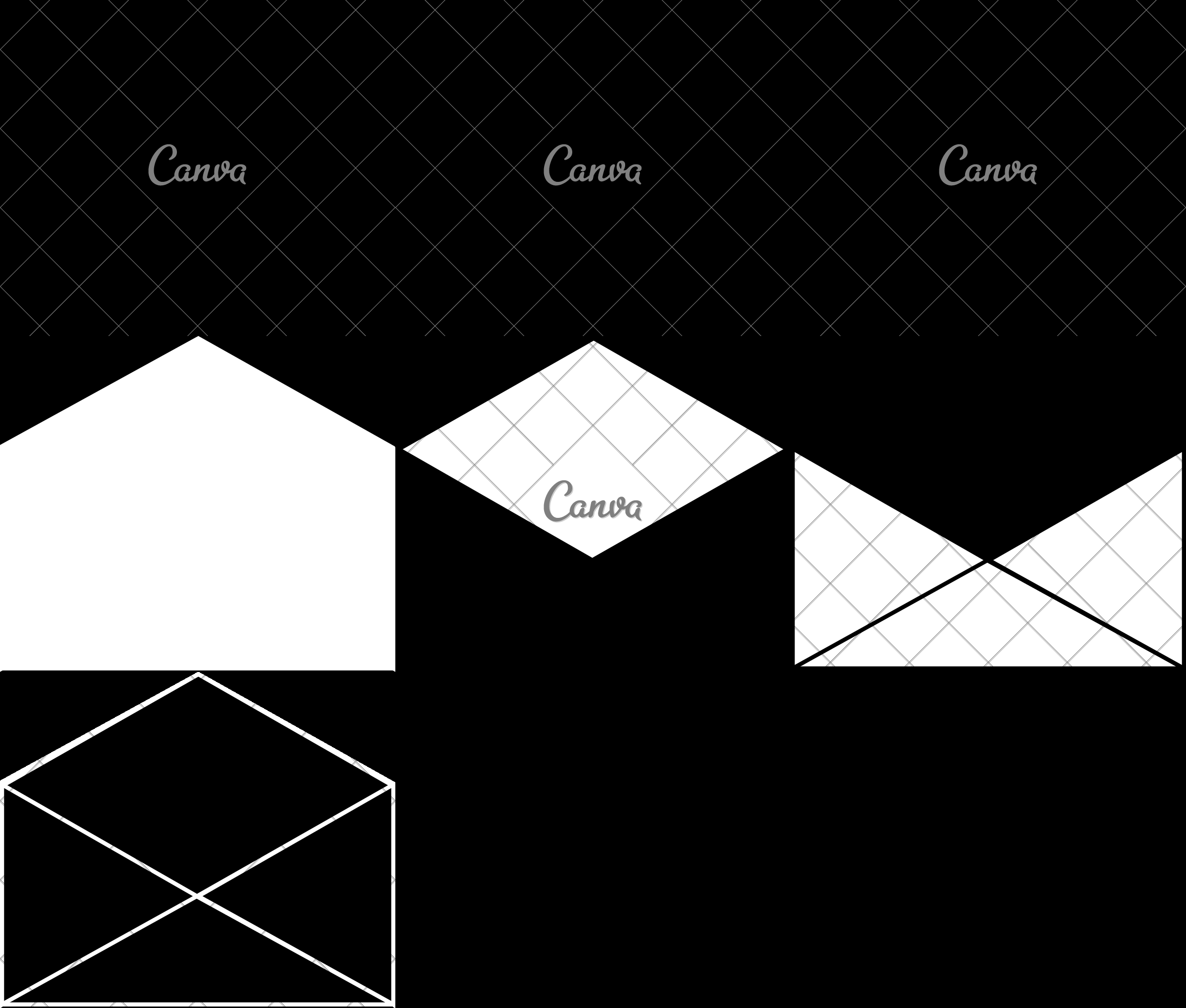 2400x2040 Flat Style Open Envelope Icon