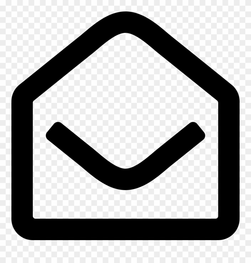 880x920 Font Awesome Regular Envelope Open