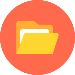 Folder Open Icon Flat 256x256 Folder Open Icon Flat
