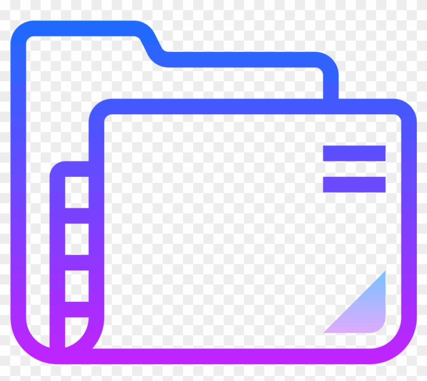 840x750 The Open Folder Icon For Pc, Hd Png Download