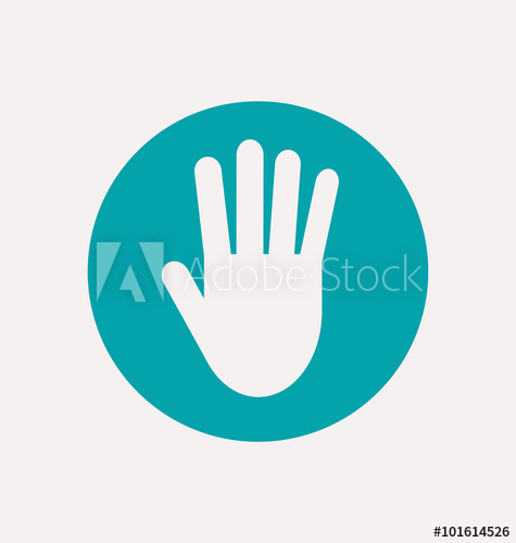 475x500 Open Hand Icon