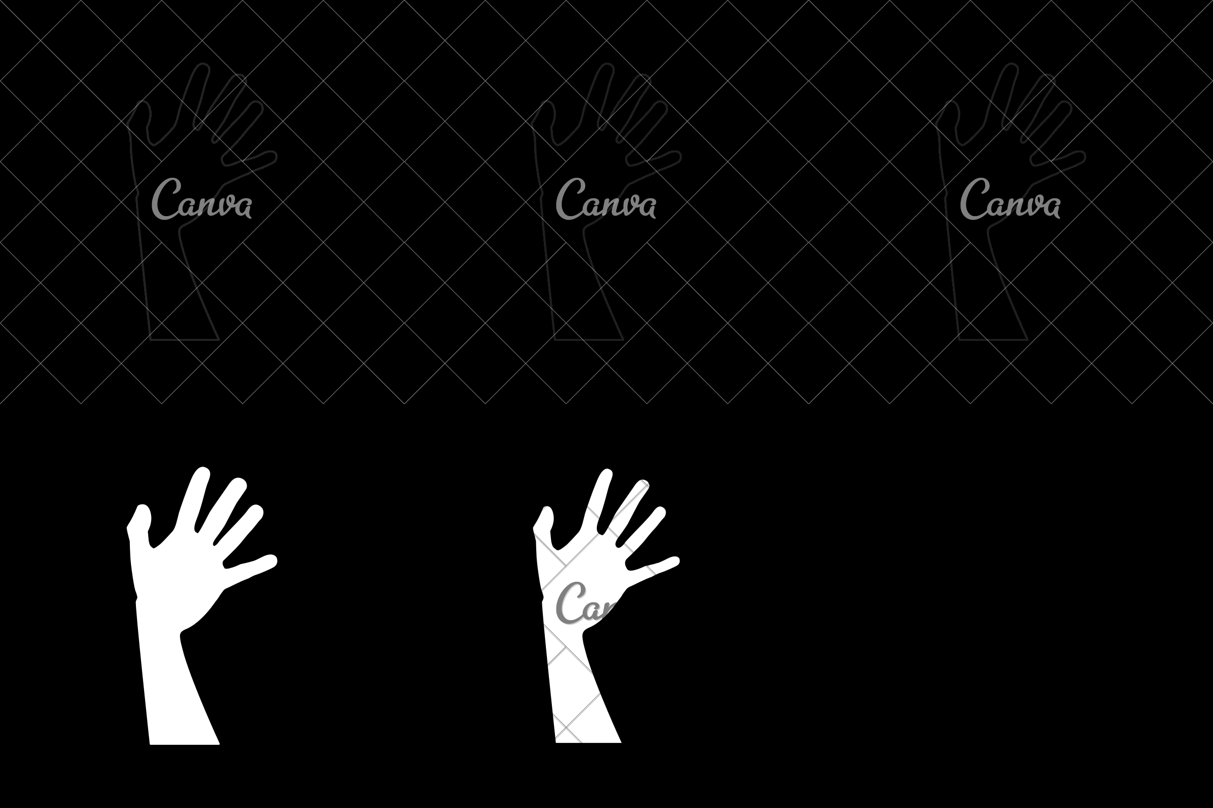 2400x1600 Open Hand Icon