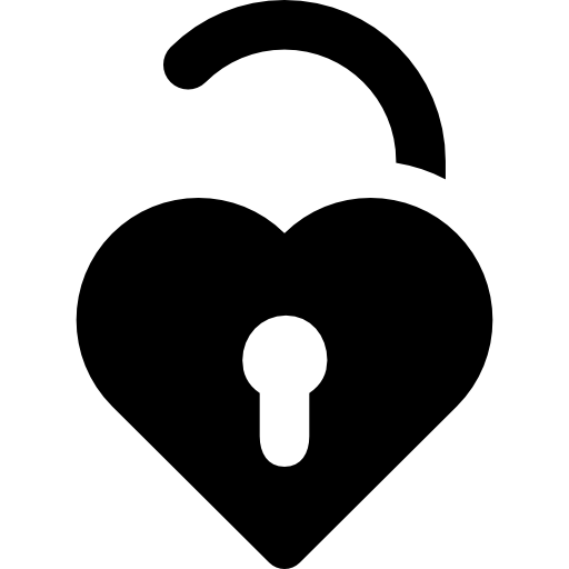 Open Heart Icon at Vectorified.com | Collection of Open Heart Icon free ...