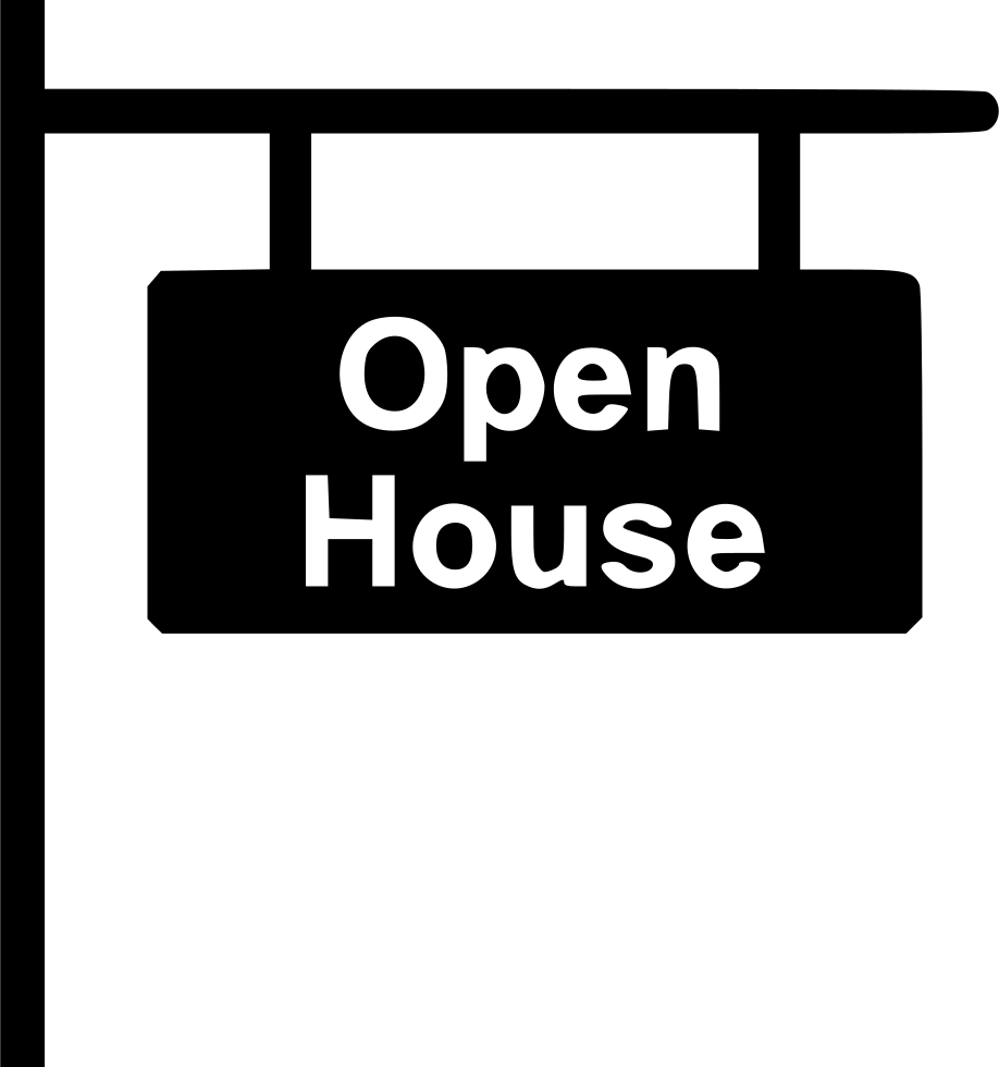 918x980 Open House Sign Png Icon Free Download