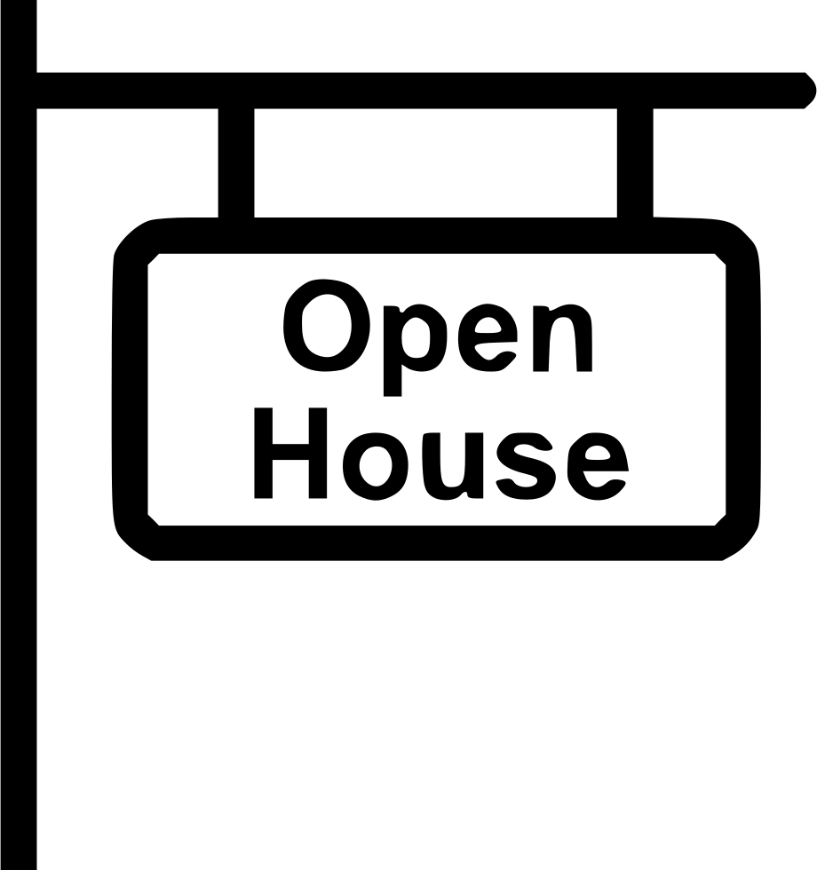 920x980 Open House Sign Png Icon Free Download