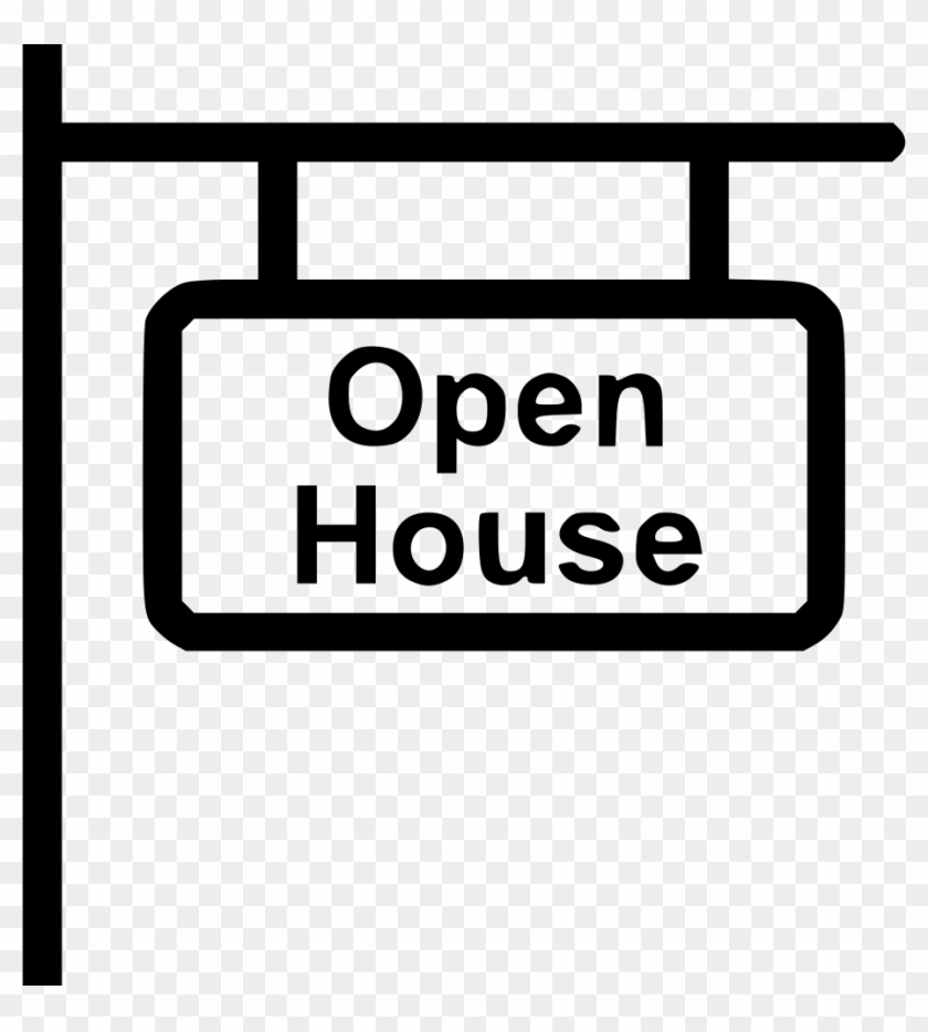 840x934 Open House Sign Png Icon Free Download