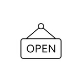 160x160 Open Icon Element Of Commerce Icon For Mobile Concept And Web