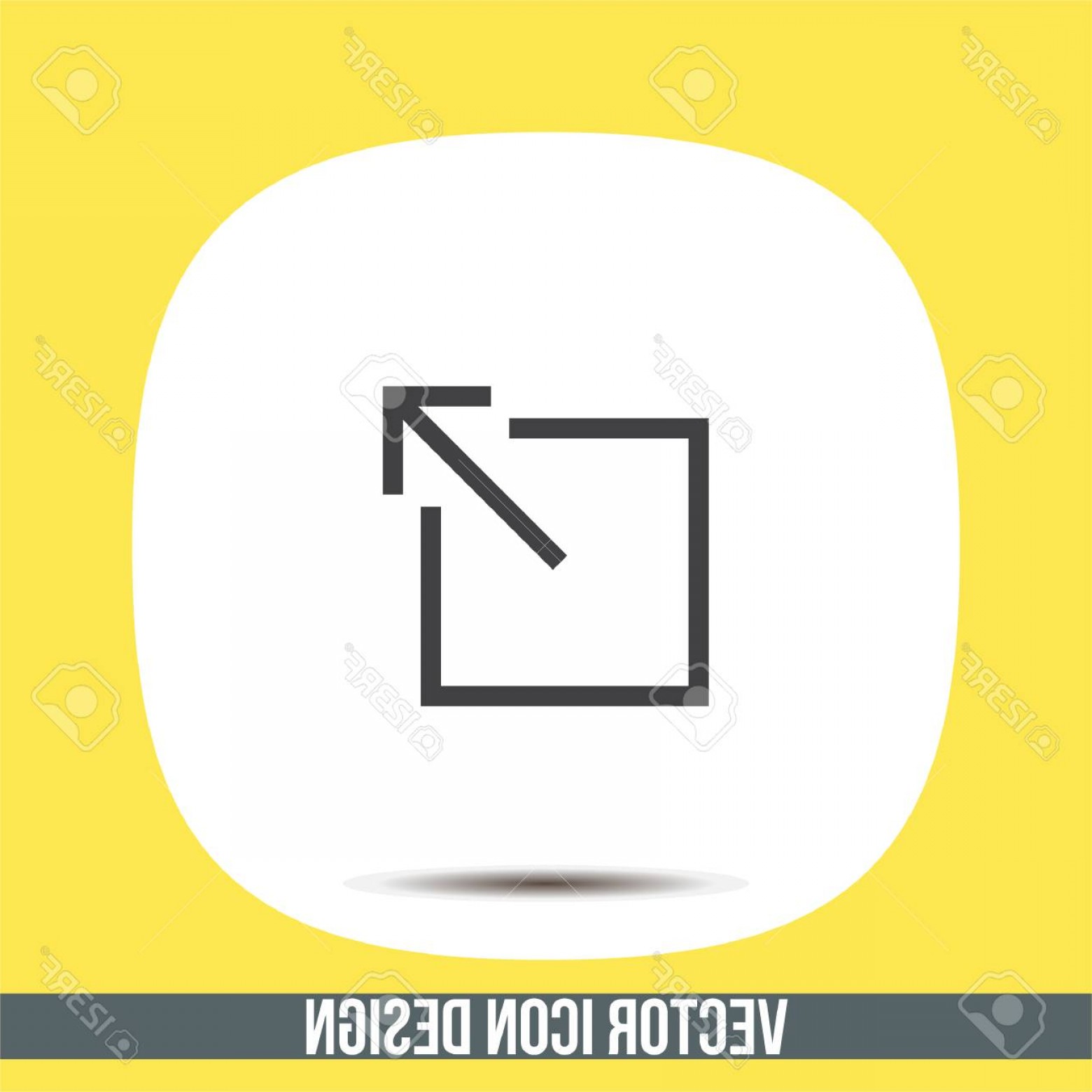 1560x1560 Photostock Vector New Window Sign Line Vector Icon Open Another