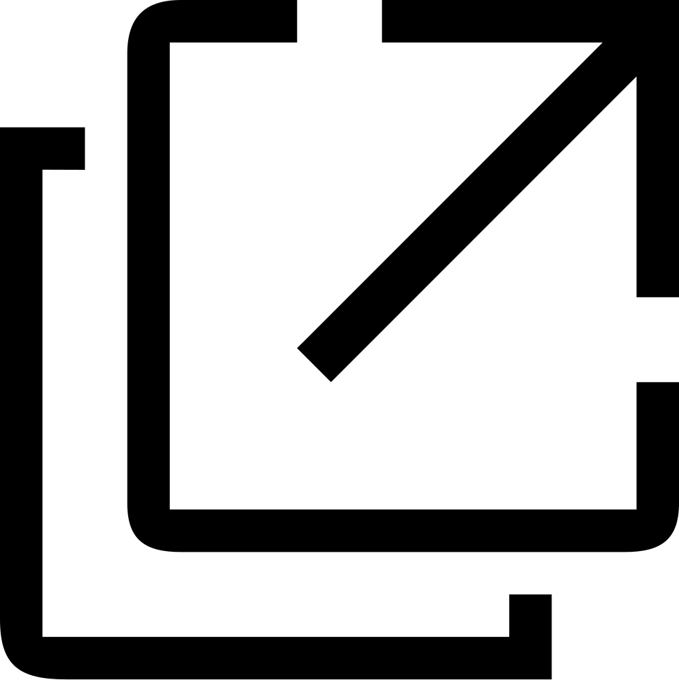 Open In New Window Icon at Vectorified.com | Collection of Open In New ...