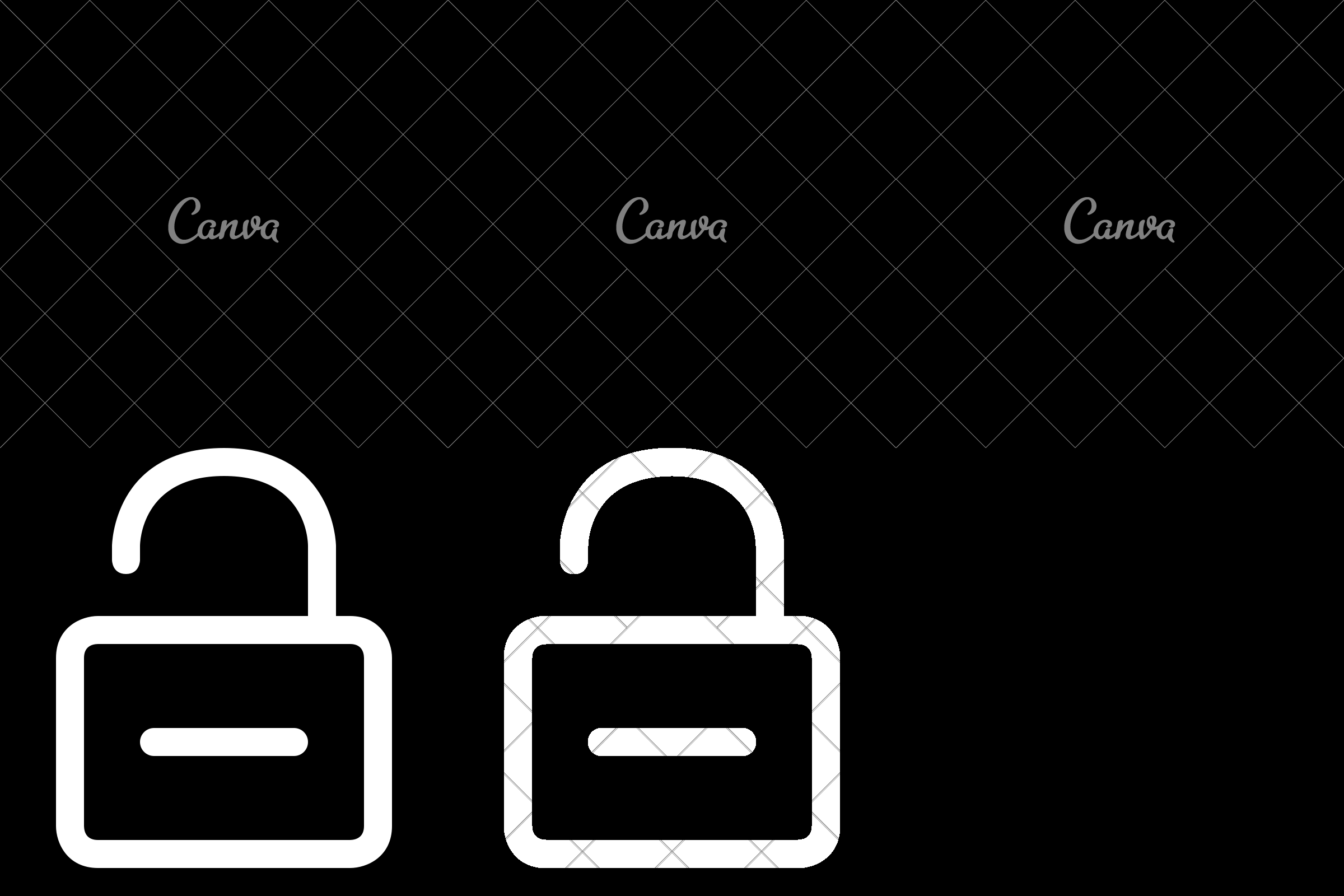 2400x1600 Open Lock Icon