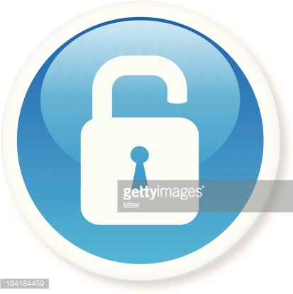 413x414 Open Padlock Icon Premium Clipart