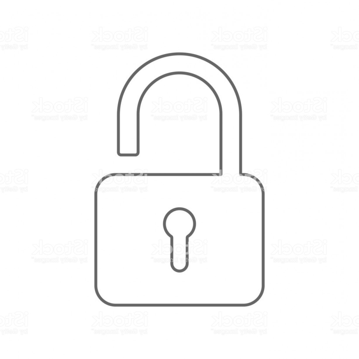 1228x1228 Square Open Padlock Icon Vector Gm Hoodamathrun