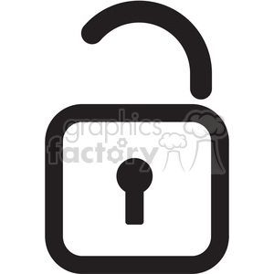 300x300 Open Lock Icon Clipart Royalty Free Gif, Png