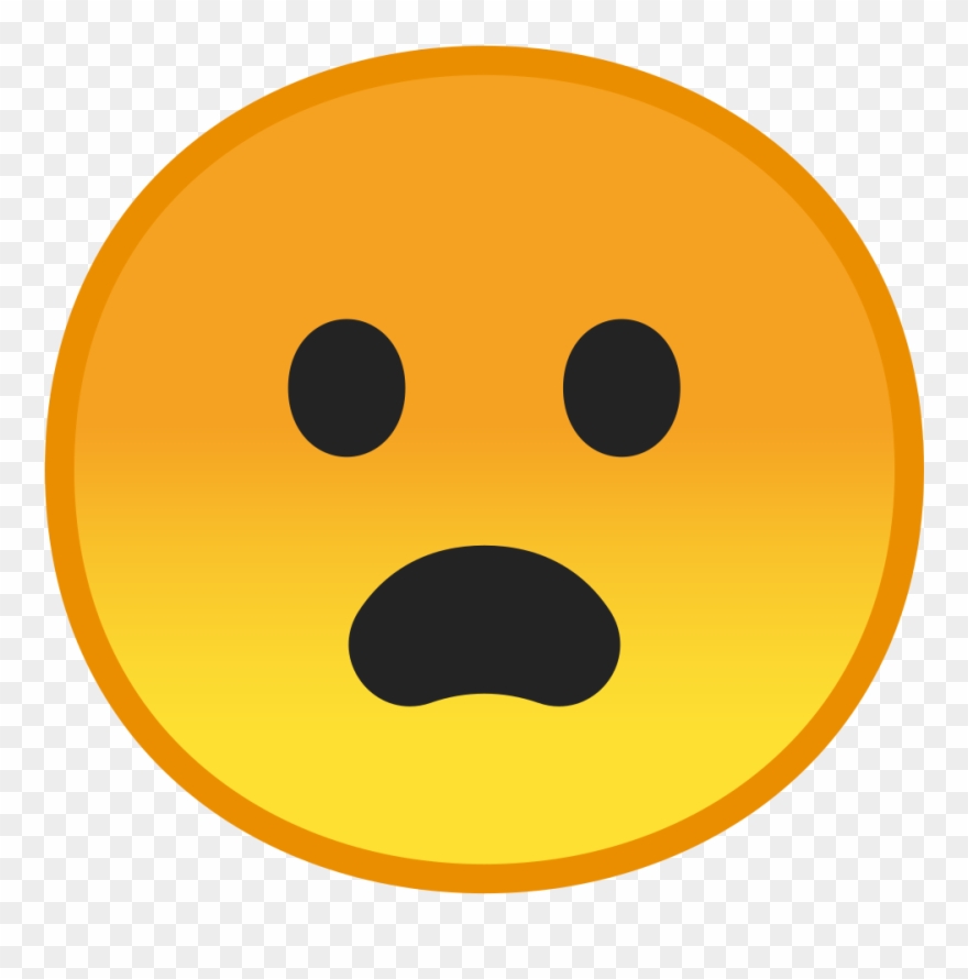 880x890 Frowning Face With Open Mouth Icon Clipart