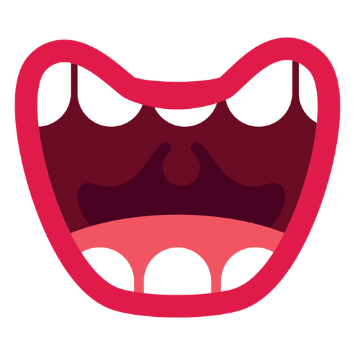 512x512 Scary Open Mouth Icon