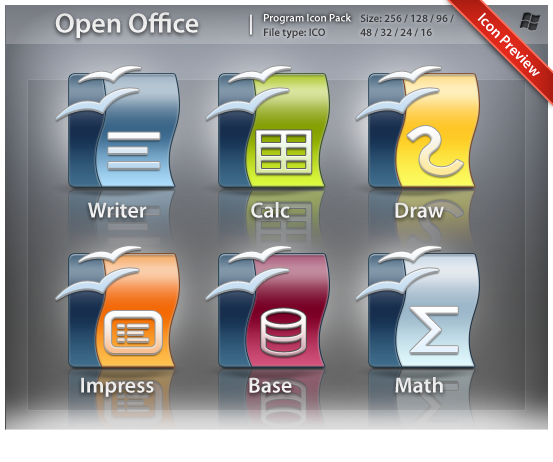 553x462 Icons Open Office Pack